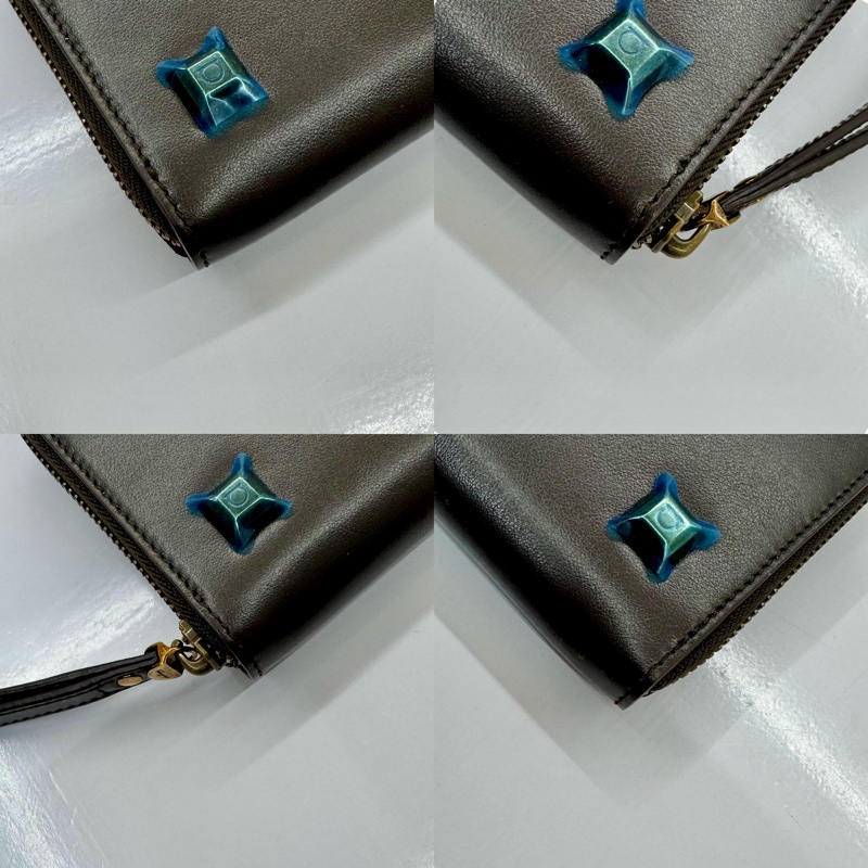 菲拉格慕  FERRAGAMO LEATHER ROUND 皮革拉鍊式長夾-5