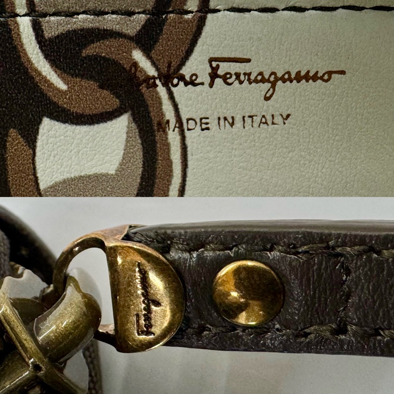 菲拉格慕  FERRAGAMO LEATHER ROUND 皮革拉鍊式長夾-6