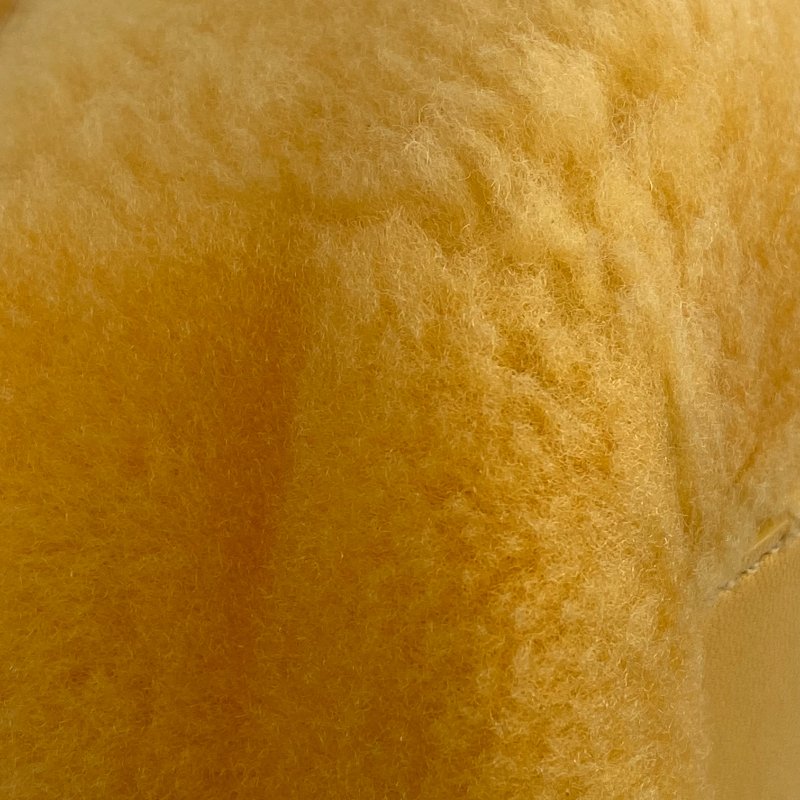 △ Fendi 芬迪 Yellow Shearling Mini Peekaboo 2 Way Bag 8BN244 黃色羊毛兩用袋 - 267001664-8