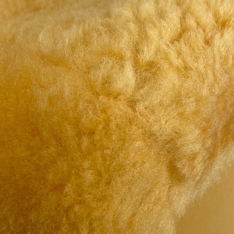 △ Fendi 芬迪 Yellow Shearling Mini Peekaboo 2 Way Bag 8BN244 黃色羊毛兩用袋 - 267001664-10