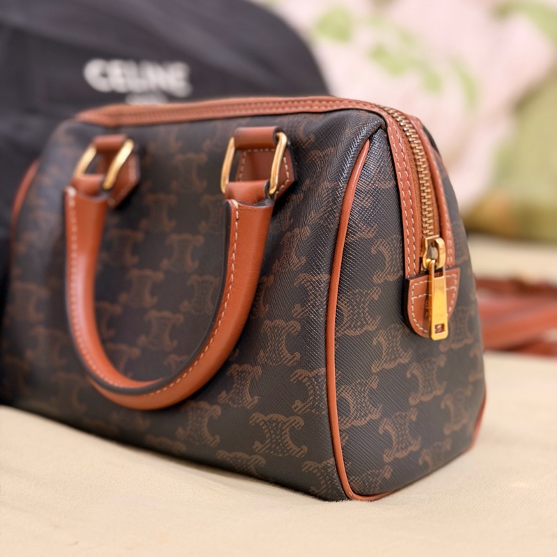Celine 波士頓包 小號20cm-12