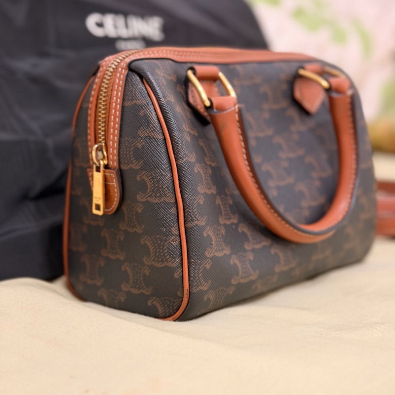 Celine 波士頓包 小號20cm-13