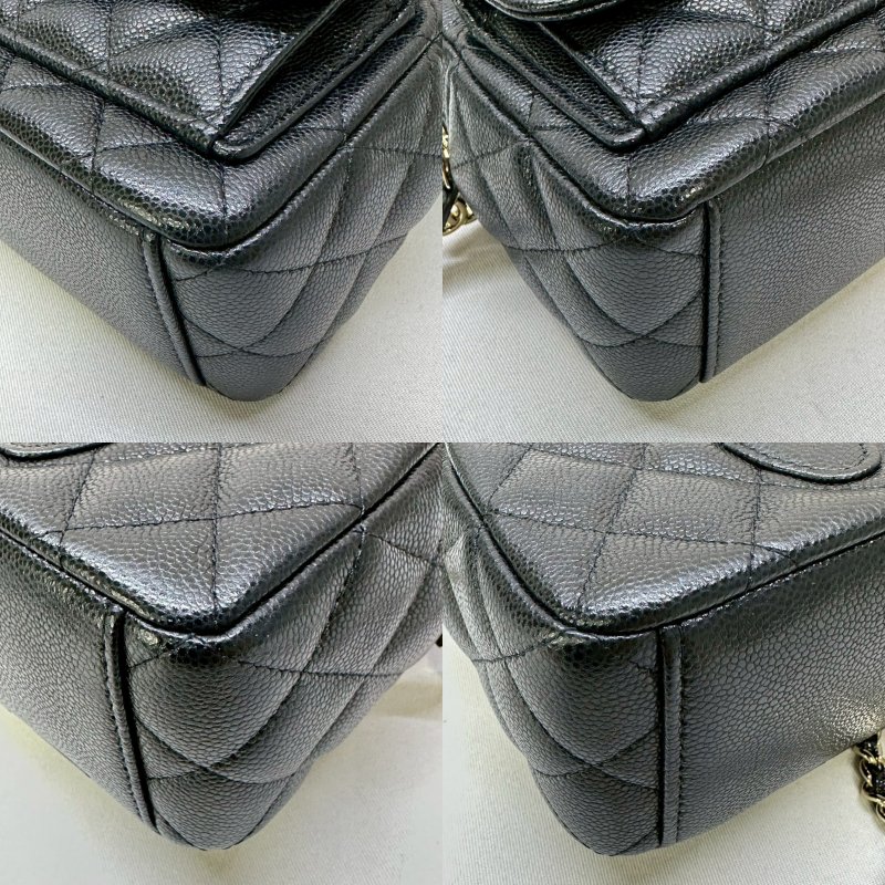 CHAMEL 24C荔枝牛迷你後背包-8