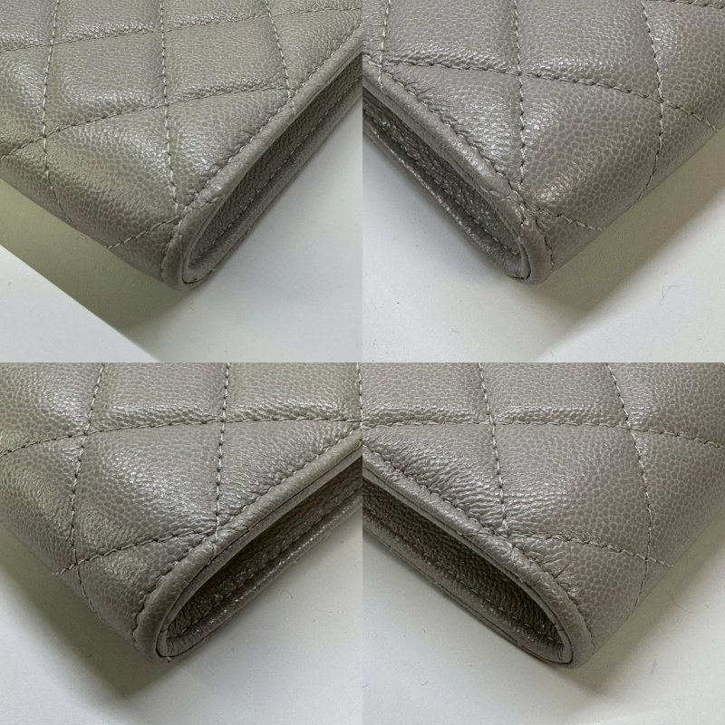 CHANEL 22C魚子醬二合一手機耳機包-7