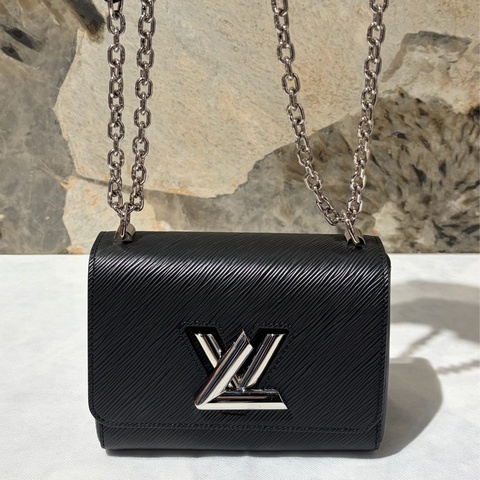 LV EPI 黑色銀釦Twist