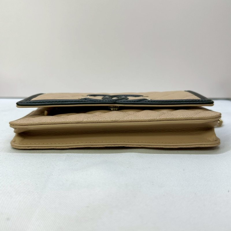 CHANEL CC Filigree系列WOC-7