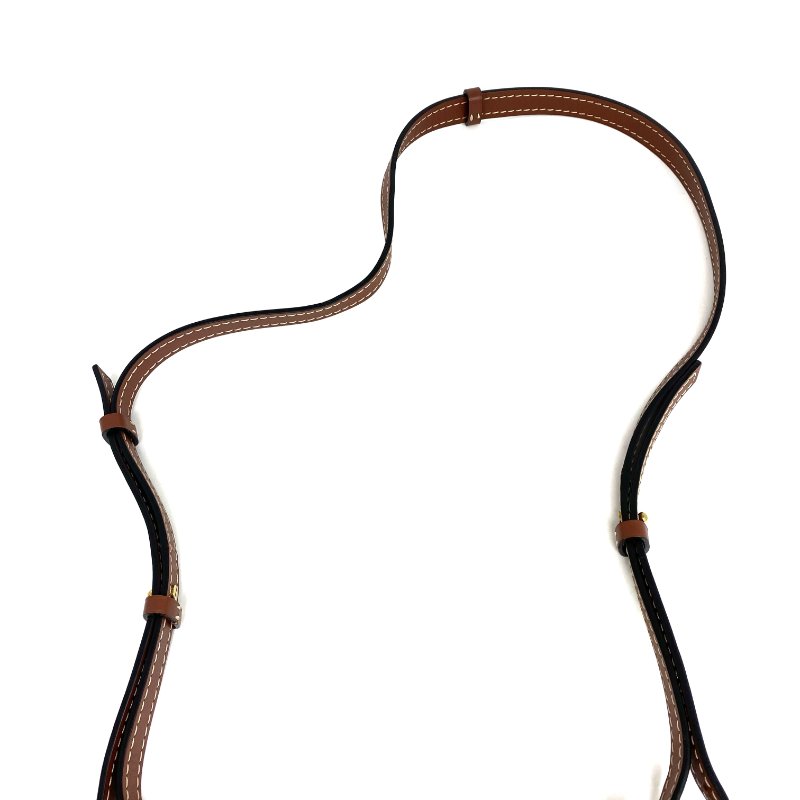 ☆ Loewe 羅意威 Brown Beige Calfskin Gate Shoulder Bag 啡色淺啡色小牛皮肩背袋 - 267001563-16