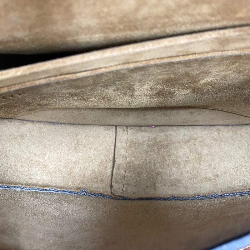 ☆ Loewe 羅意威 Brown Beige Calfskin Gate Shoulder Bag 啡色淺啡色小牛皮肩背袋 - 267001563-19