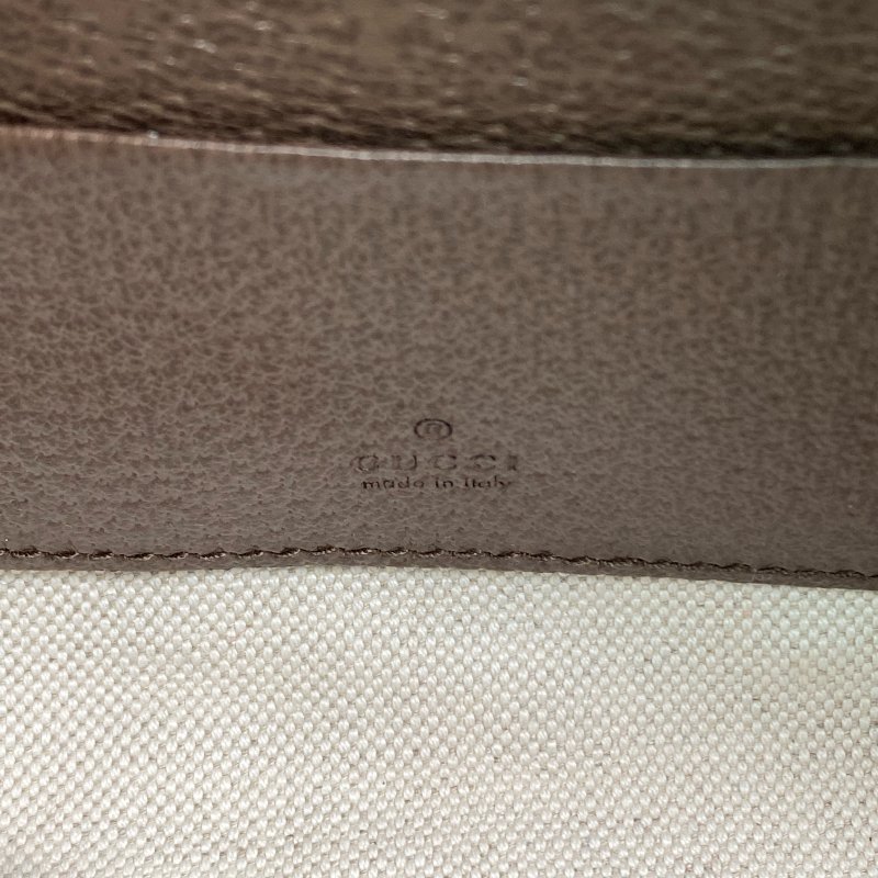 △ Gucci 古馳 Brown Coated Canvas GG Supreme Ophidia Mini 2 Way Bag 724606 啡色塗層帆布經典老花兩用袋 - 267002099-16