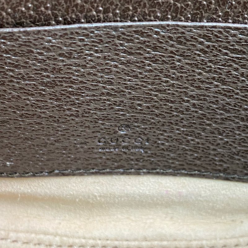 △ Gucci 古馳 Brown Coated Canvas GG Supreme Ophidia Mini Crossbody Bag 757309 啡色塗層帆布經典老花斜背袋 - 267001931-15