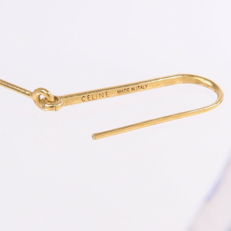 CELINE 金屬Stone Earrings耳環-4
