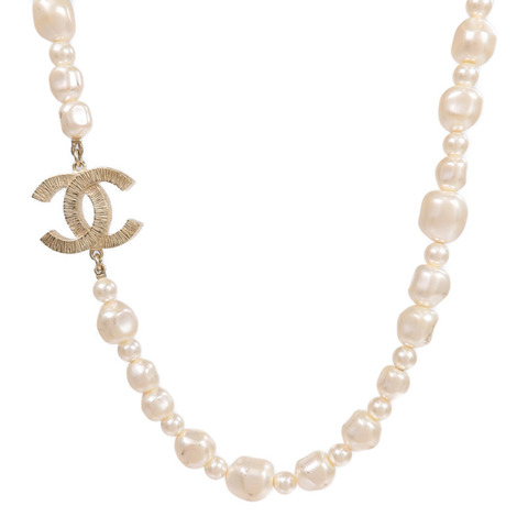 CHANEL PVC/金屬Necklace/Choker項鍊