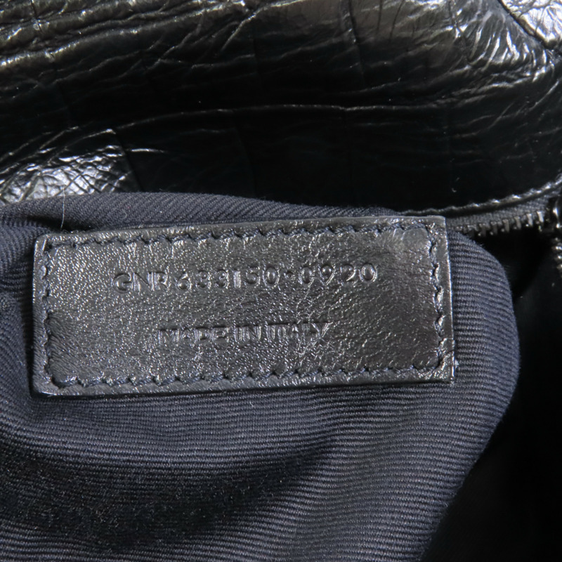 YVES SAINT LAURENT 牛皮皮革Niki肩背袋-11