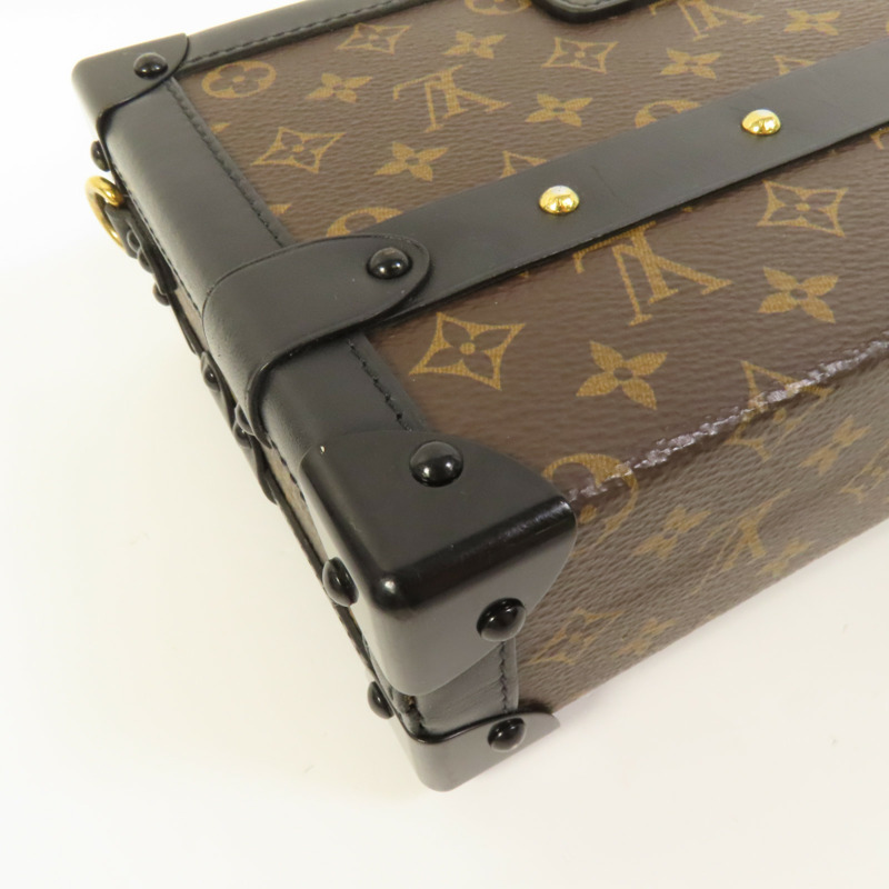 LOUIS VUITTON Monogram Petite Malle金扣肩背袋-10