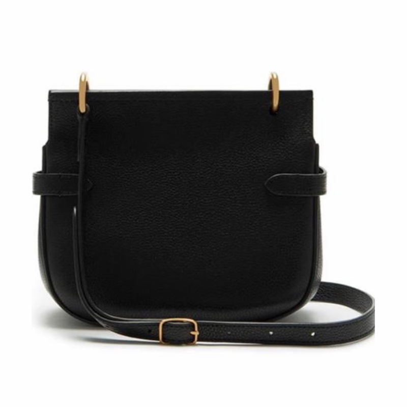 Mulberry 女士 黑色皮質單肩包均碼碼長度：20cm  寬度：8cm  高度：18cm-1