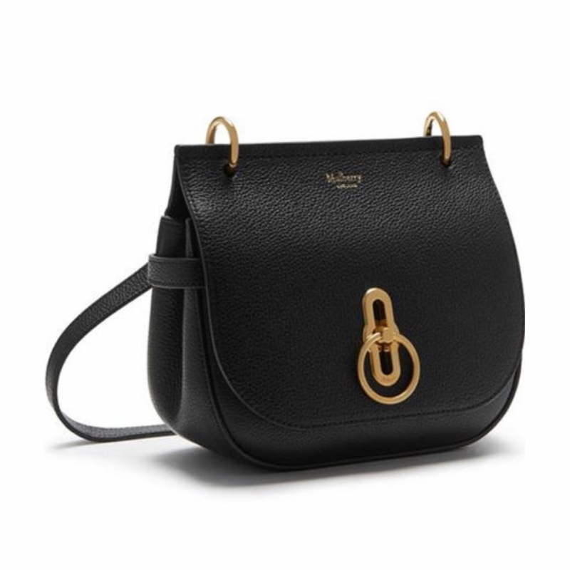 Mulberry 女士 黑色皮質單肩包均碼碼長度：20cm  寬度：8cm  高度：18cm-3