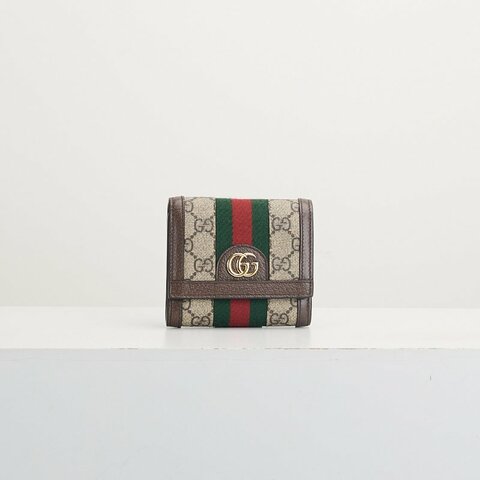 二手Gucci Ophidia 兩折短夾
