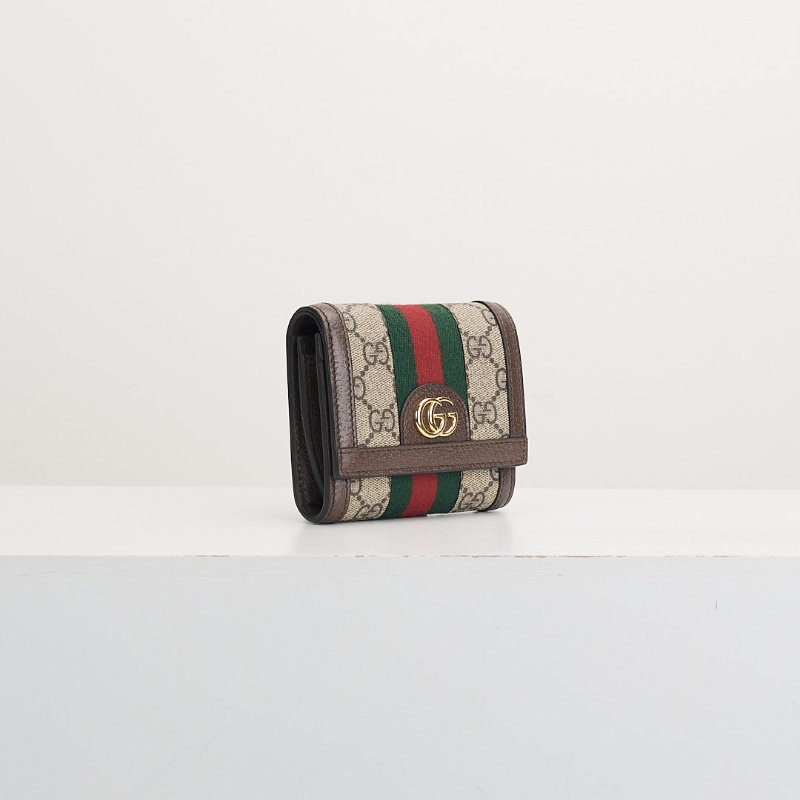 二手Gucci Ophidia 兩折短夾-1