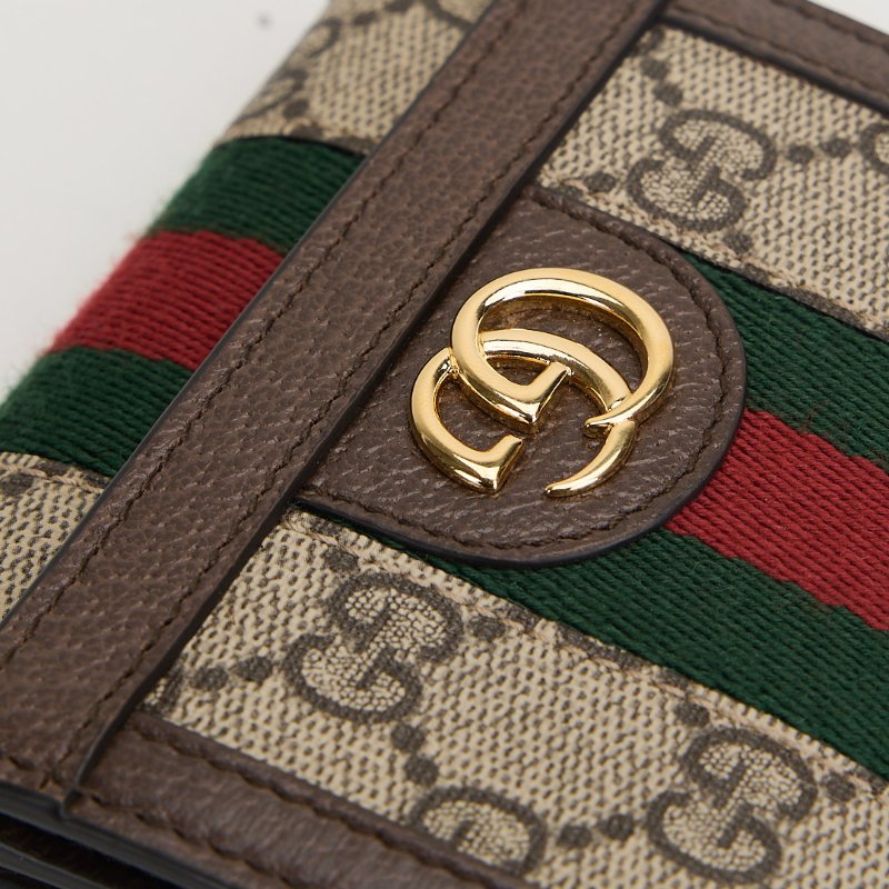 二手Gucci Ophidia 兩折短夾-4