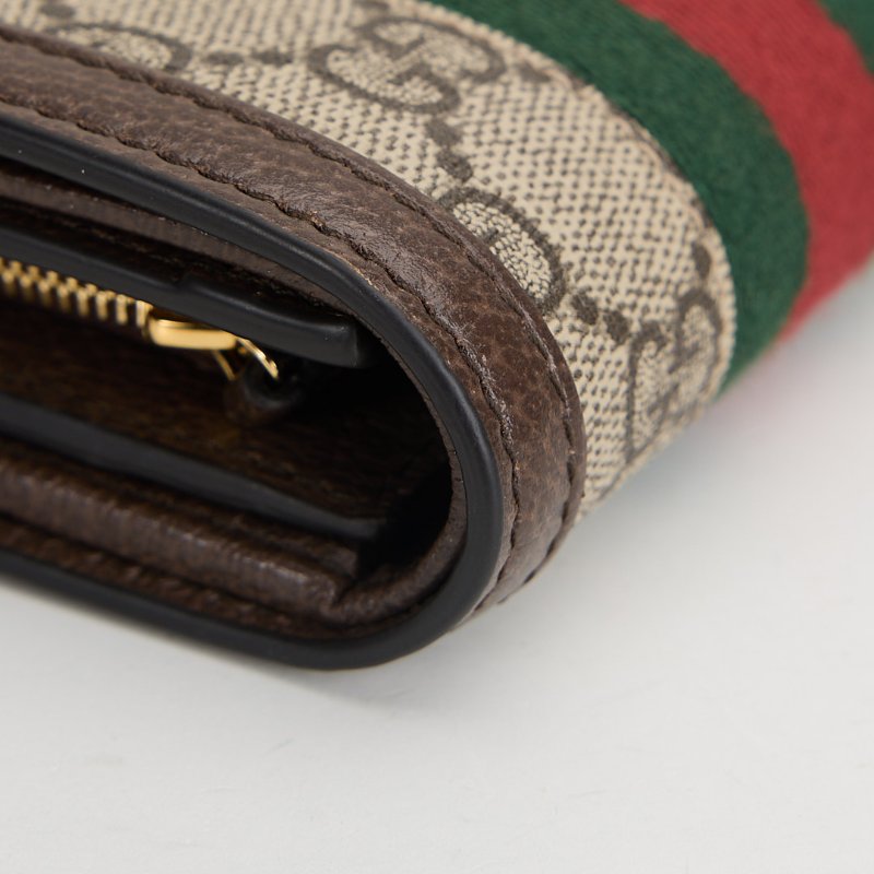 二手Gucci Ophidia 兩折短夾-11