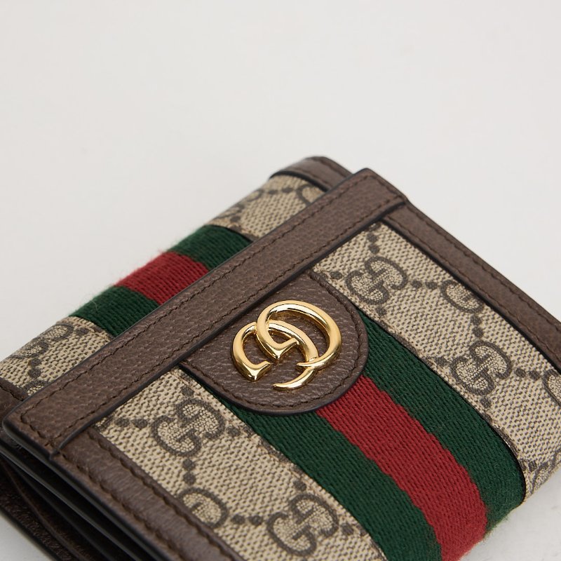 二手Gucci Ophidia 兩折短夾-12