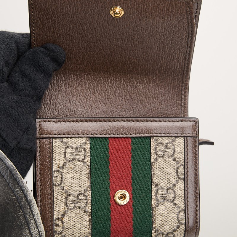 二手Gucci Ophidia 兩折短夾-16