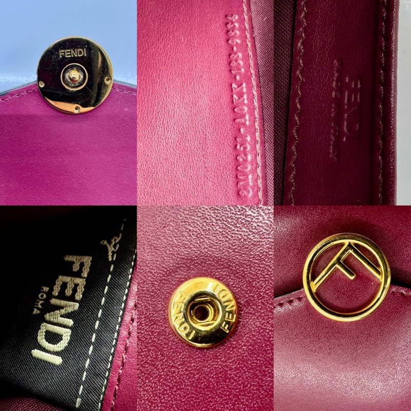 芬迪 FENDI 8M0251 皮革長夾-6