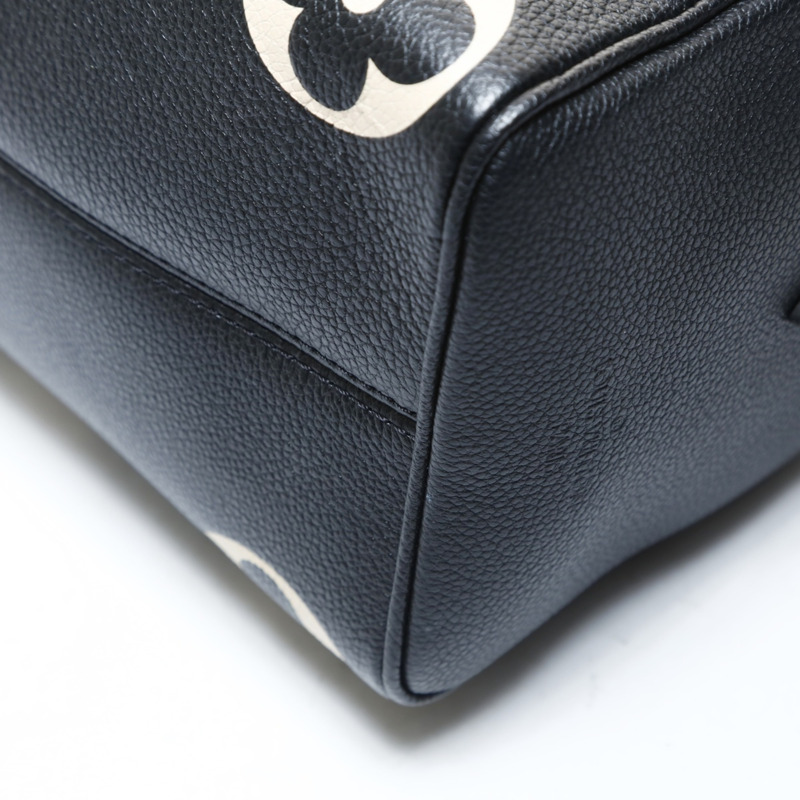 路易威登 Speedy Bandouliere 25 雙色 Monogram Empreinte M58947 波士頓包 黑色 WS26518-6