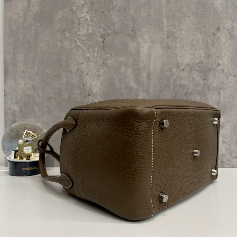 Hermes Lindy 26 大象灰 銀釦 D刻TC皮 99新-4