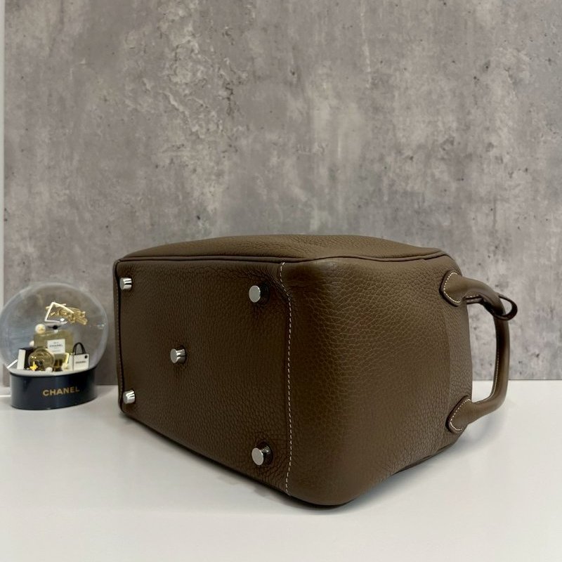 Hermes Lindy 26 大象灰 銀釦 D刻TC皮 99新-5