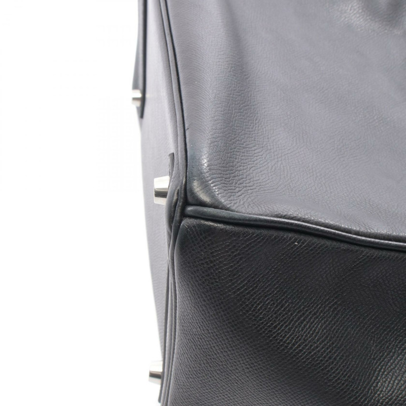 愛馬仕 Haut a courroies 32 手提包 K Epsom 皮革 黑色 二手 女士 SHW-8