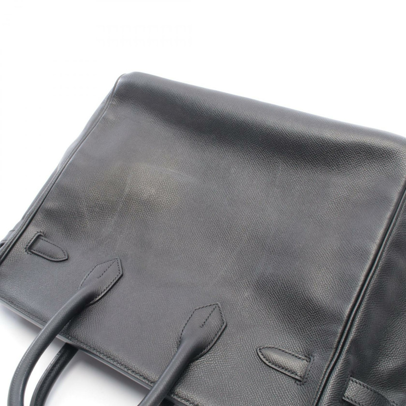 愛馬仕 Haut a courroies 32 手提包 K Epsom 皮革 黑色 二手 女士 SHW-10