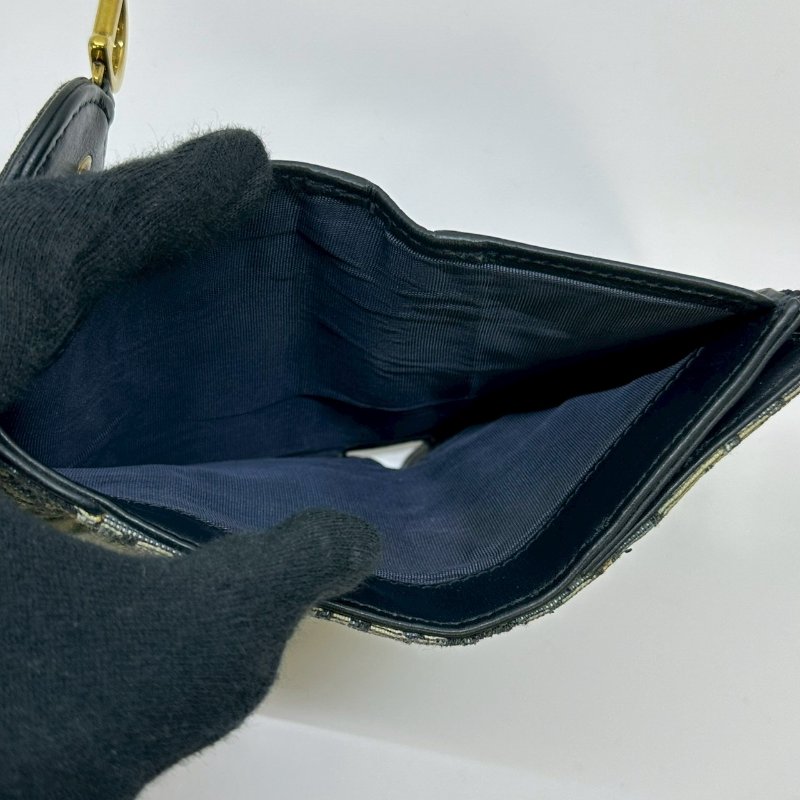 DOIR Saddle老花三折短夾-4