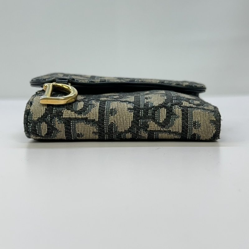 DOIR Saddle老花三折短夾-7