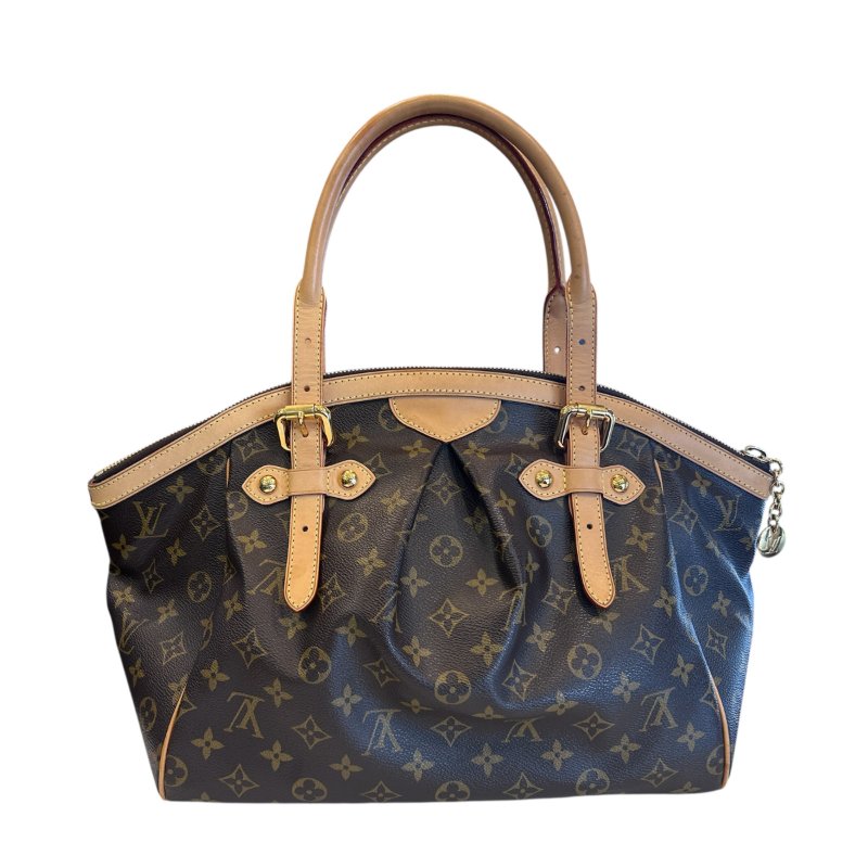 LV字紋元寶肩背包-大款-1