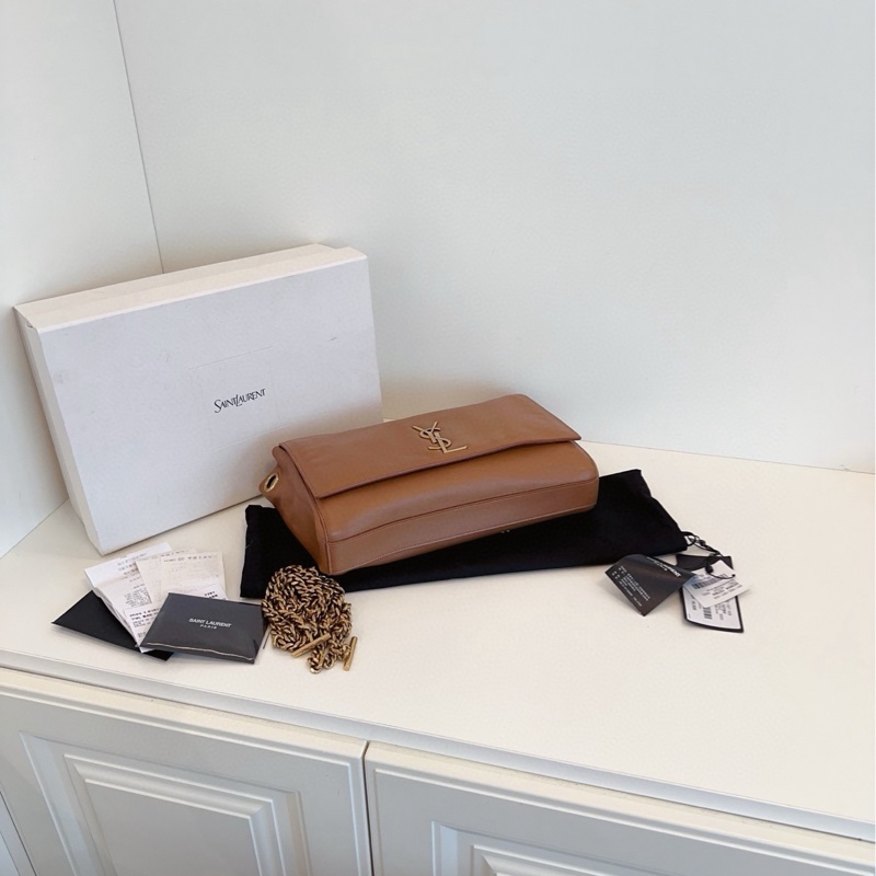 【99閒置大全套🆕 】YSL 焦糖色雙面Kate 鏈條包 24年 雙面泰迪🐻金鍊條  斜挎包-2