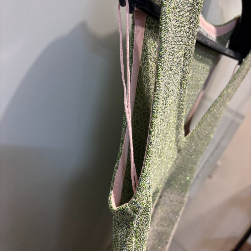 【美收精品】DIOR綠色背心連身裙 5-41-2