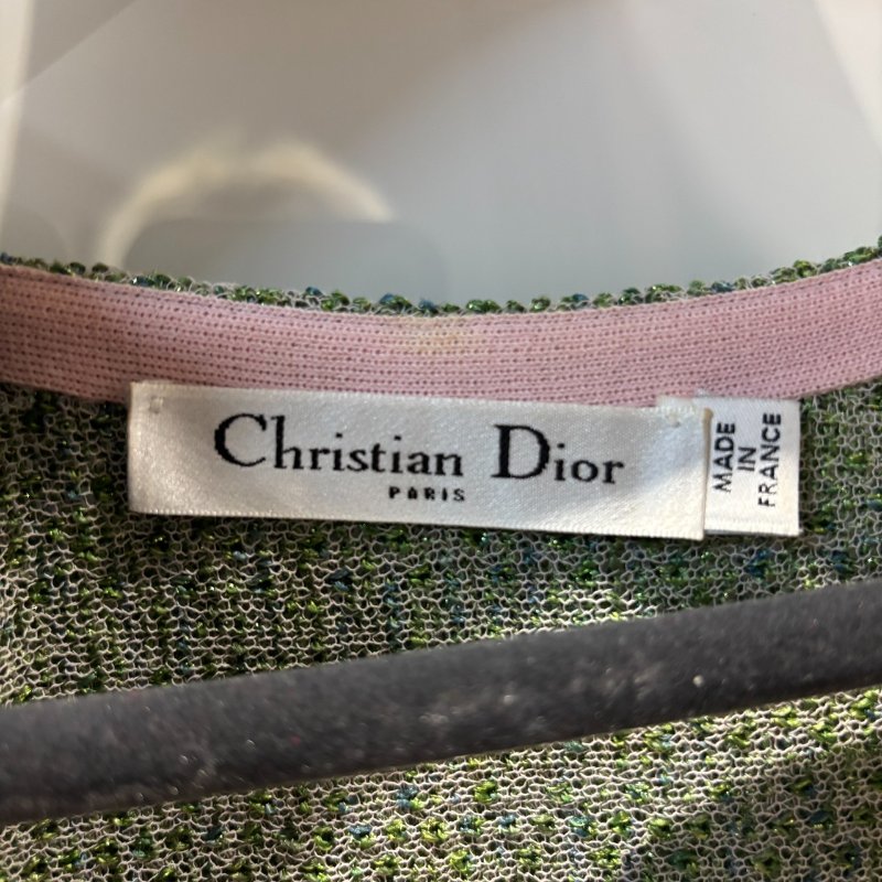 【美收精品】DIOR綠色背心連身裙 5-41-4