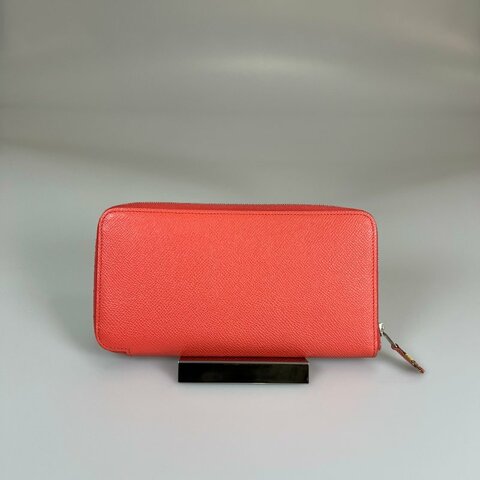 HERMES □Q刻 粉絲巾長夾