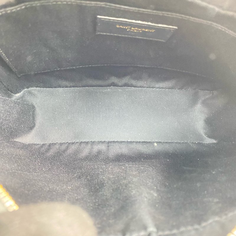 ☆Saint Laurent聖羅蘭 Gray Calfskin Cross-body Bag 灰色小牛皮斜背袋 -267002025-13