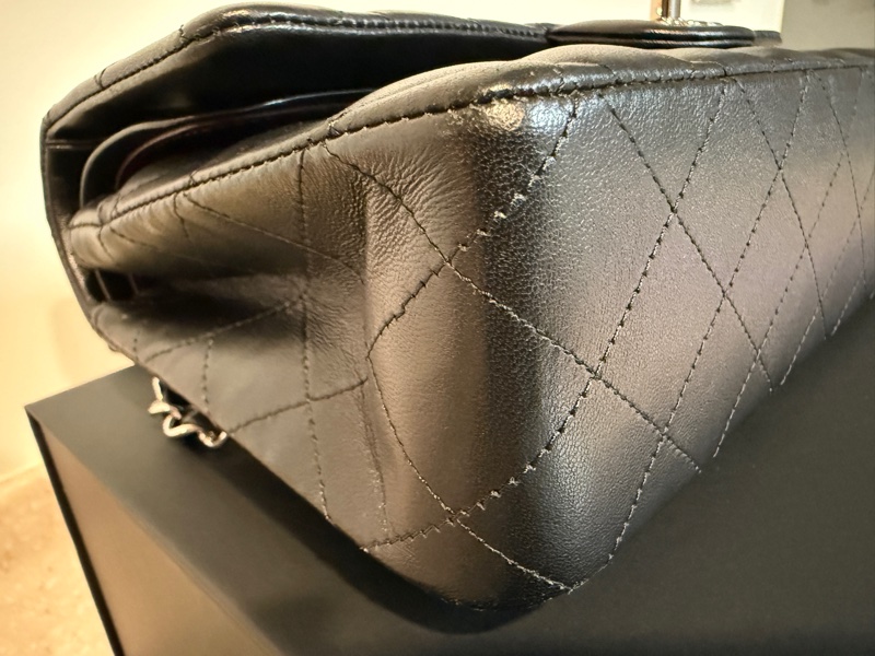 CHANEL 經典11.12口蓋包 Classic Flap 極新品-9