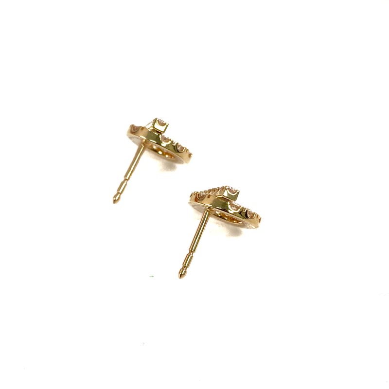 △ Hermes 愛馬仕 18K Rose Gold Diamonds Finesse Earrings 34D0.92ct 4.19g 18K玫瑰金鑽石耳環 - 267002033-4