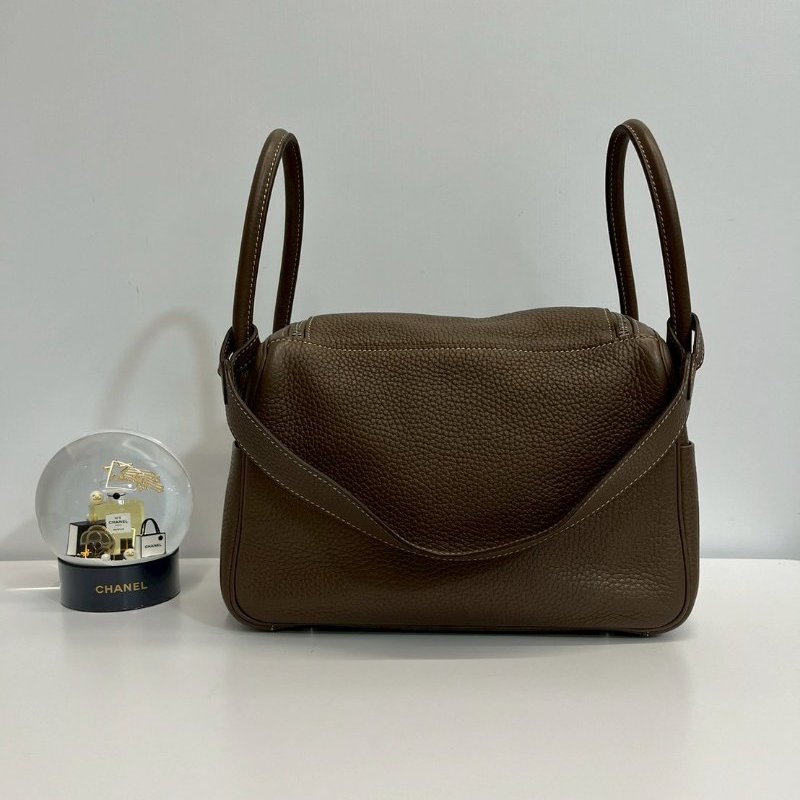 Hermes Lindy 26 大象灰 銀釦 D刻TC皮-1