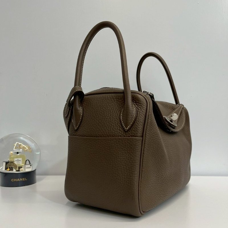 Hermes Lindy 26 大象灰 銀釦 D刻TC皮-3