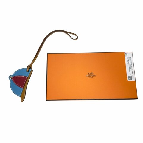 HERMES Paddock Bombe 棒球帽 掛飾