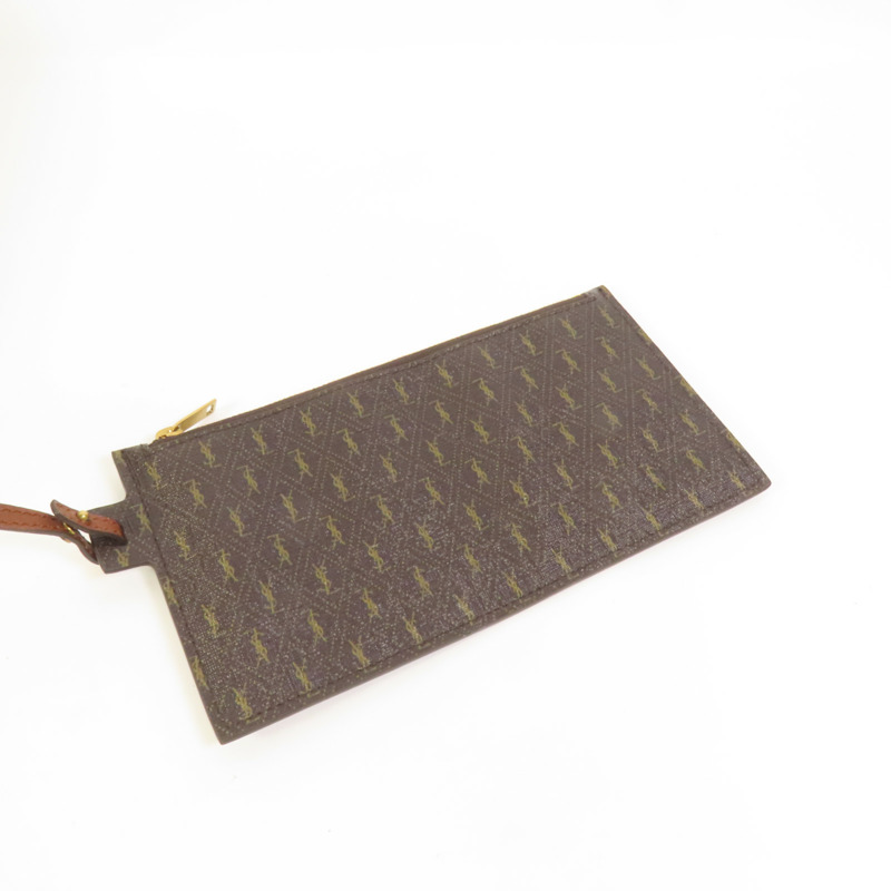 YVES SAINT LAURENT 塗層帆布Le Monogramme金扣肩背袋-7