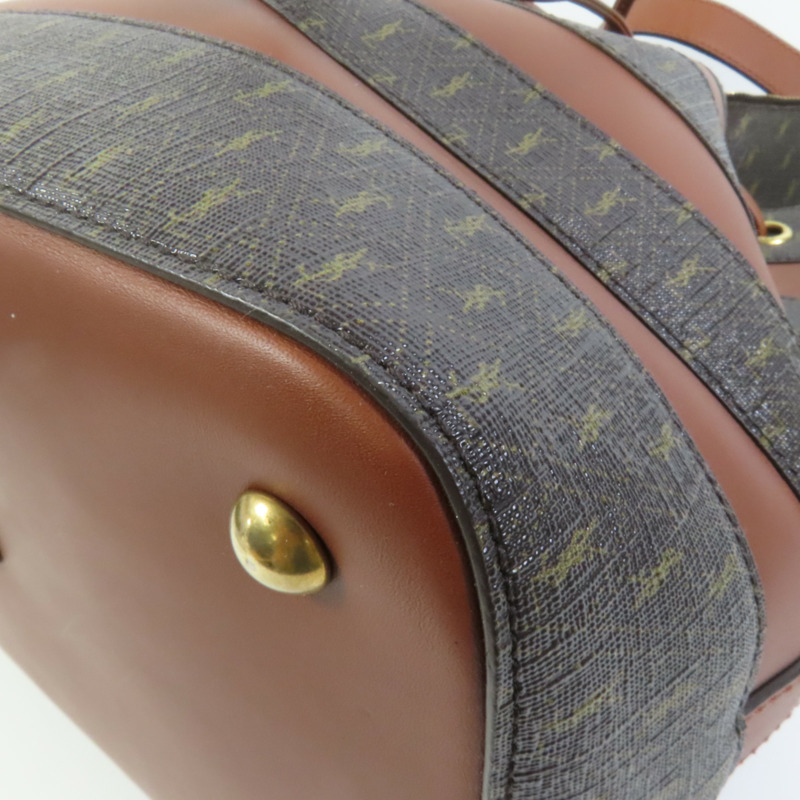 YVES SAINT LAURENT 塗層帆布Le Monogramme金扣肩背袋-11