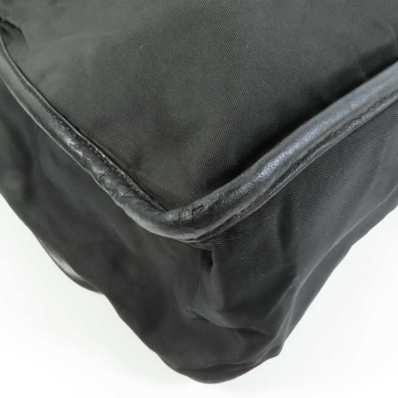 PRADA 尼龍Shoulder Bag銀扣肩背袋-12