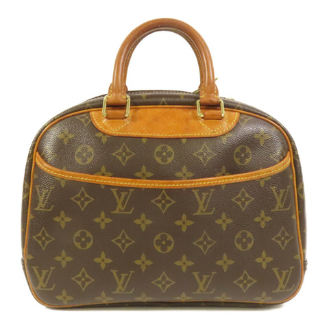 LOUIS VUITTON Monogram Deauville金扣手挽袋