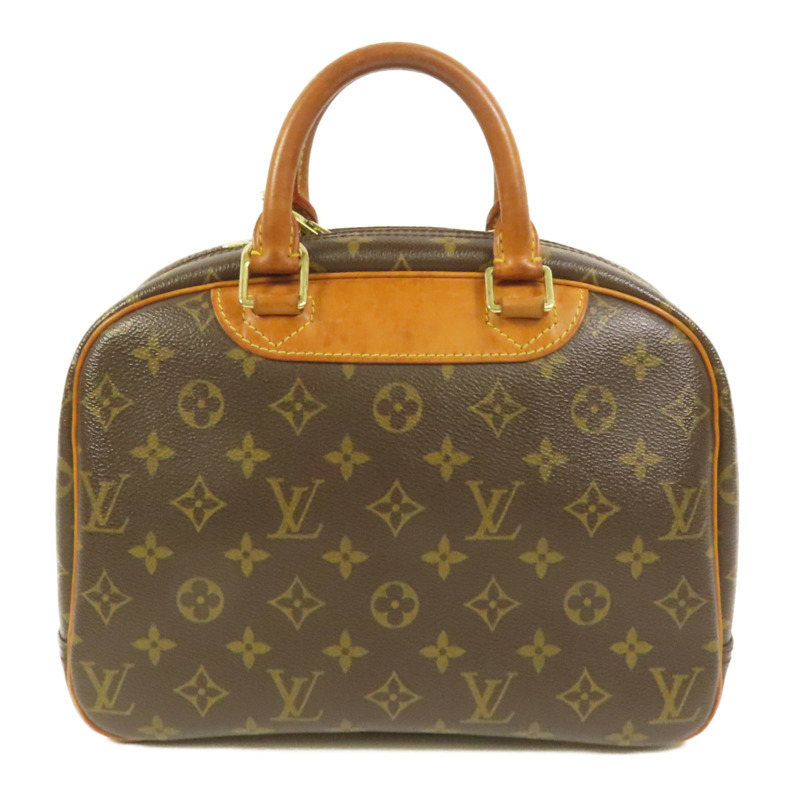 LOUIS VUITTON Monogram Deauville金扣手挽袋-1